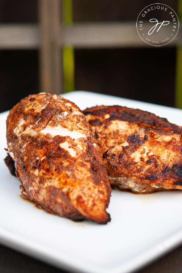 Barbecue Rubbed Grilled Chicken