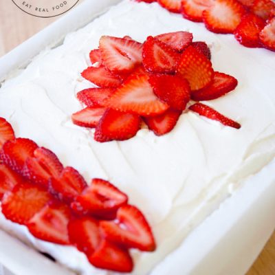 Canada Day Cake Recipe | The Gracious Pantry | Clean Eating Recipes