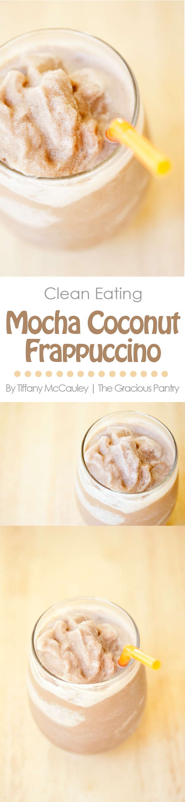 Mocha Coconut Frappuccino Recipe | The Gracious Pantry