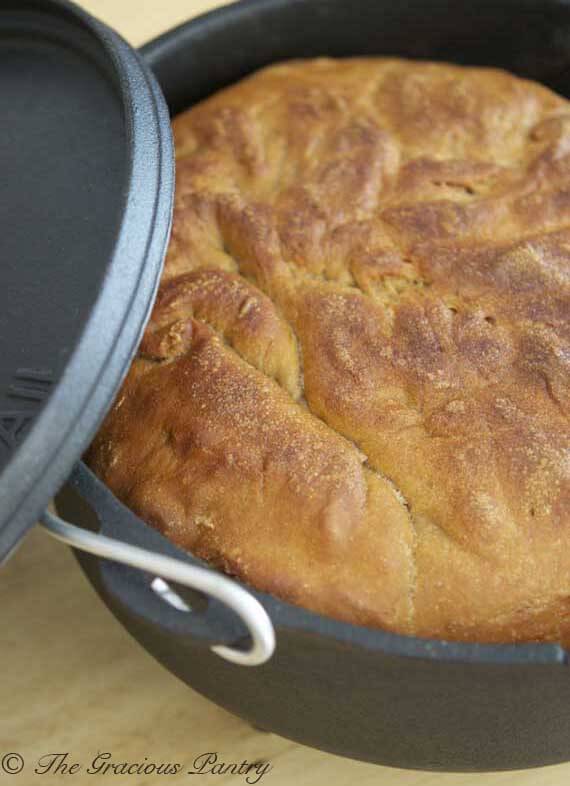 Baking: How to Make Dutch Oven Bread Recipe - Little Figgy Food