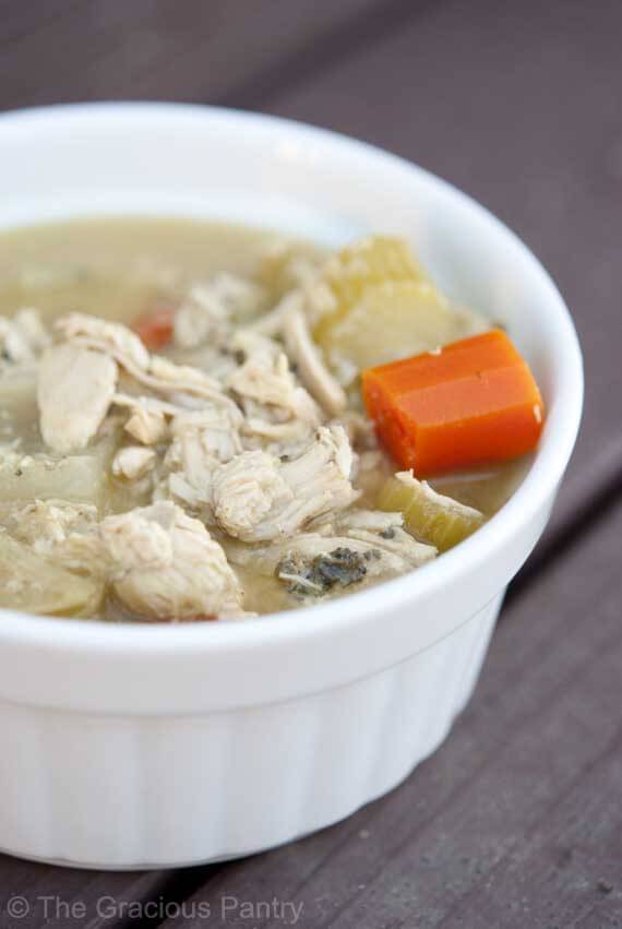 Clean Eating Leftover Turkey Soup Recipe