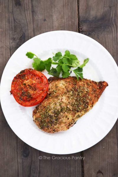 Roasted Balsamic Chicken And Tomatoes Recipe The Gracious Pantry