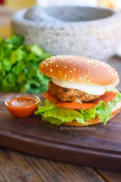 Taco Burgers Recipe | The Gracious Pantry | Healthy Hamburgers