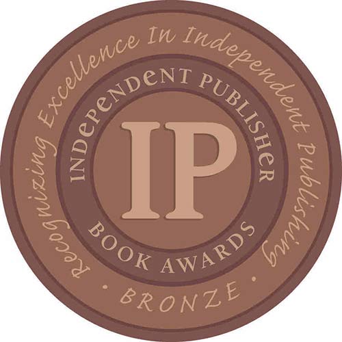 The IPPY bronze medal award given to the cookbook, clean eating freezer meals.
