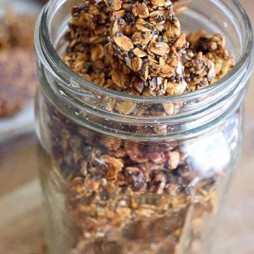 Pumpkin Spice Granola Bark Recipe