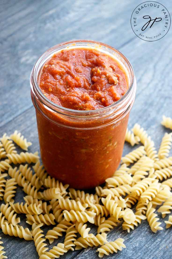 Homemade Spaghetti Sauce Recipe