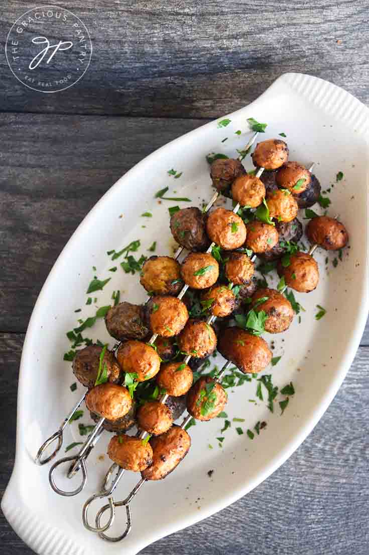 Small Potatoes on the Grill - SueBee Homemaker