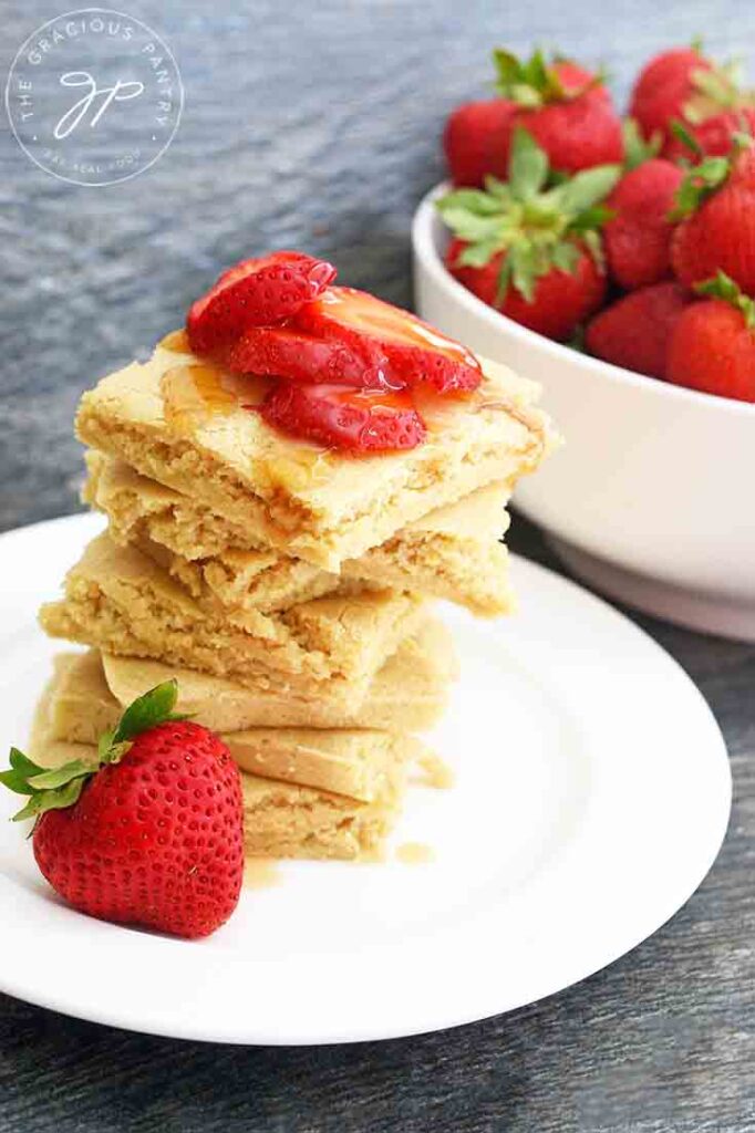 Sheet Pan Pancakes Recipe | The Gracious Pantry