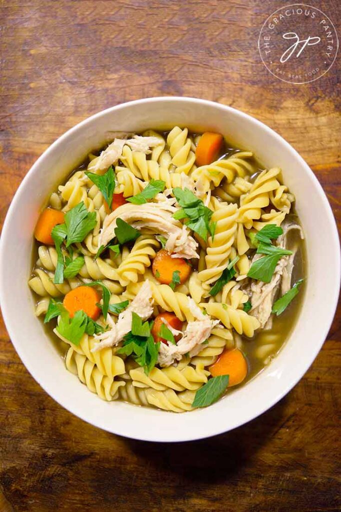 Leftover Turkey Soup | The Gracious Pantry | Leftover Turkey Recipes