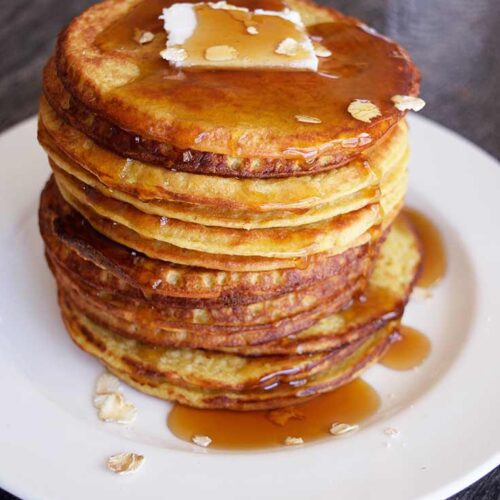 Oat Pancakes Recipe - | Healthy Pancakes