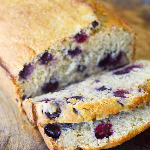 Lemon Blueberry Bread Recipe