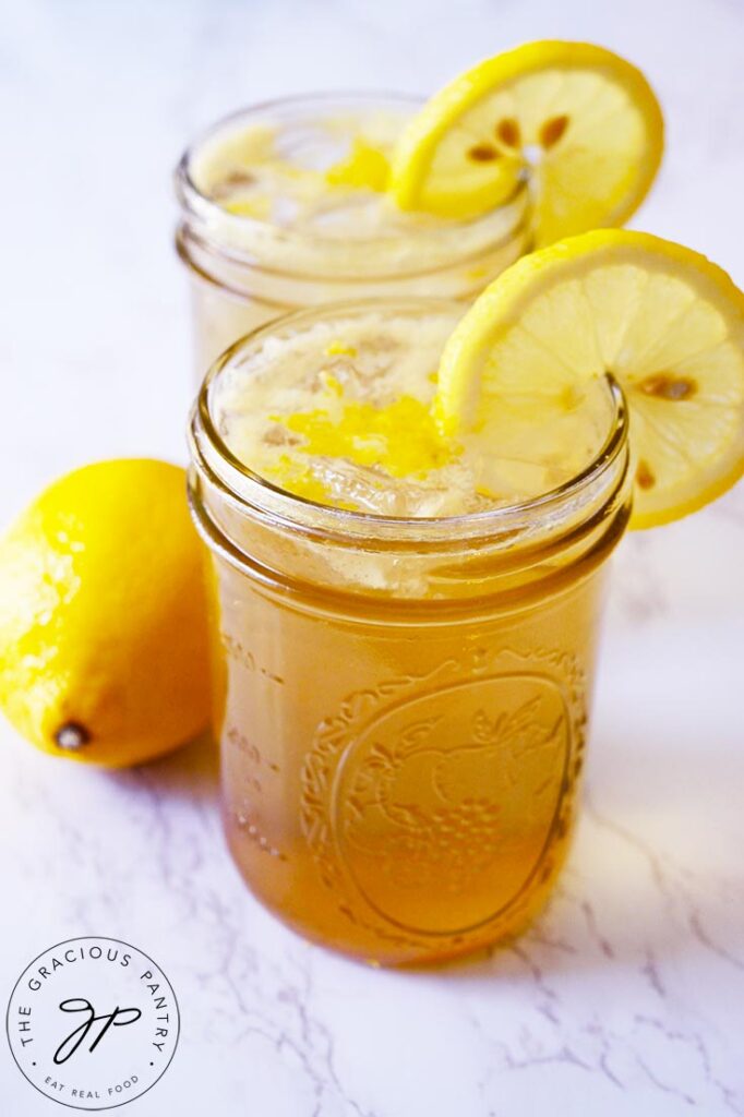 Lemon Drop Mocktail, The Gracious Pantry