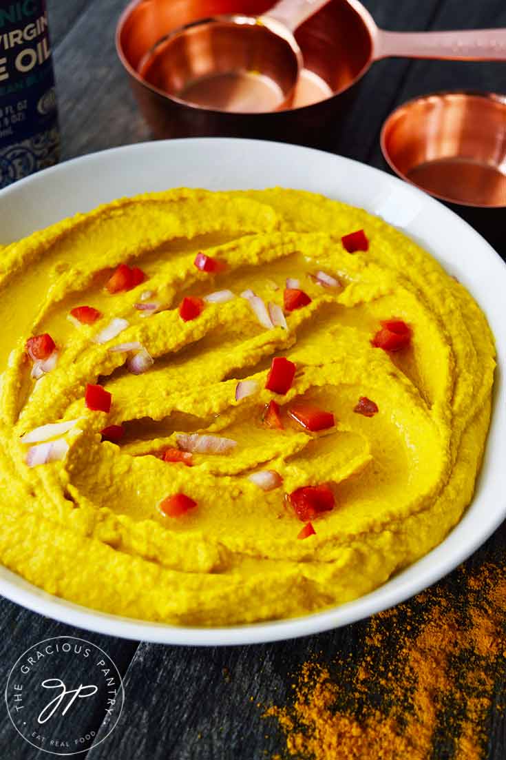 Turmeric Hummus Golden Hummus Recipe The Gracious Pantry 2185