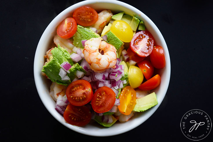 Shrimp And Avocado Salad Recipe | The Gracious Pantry