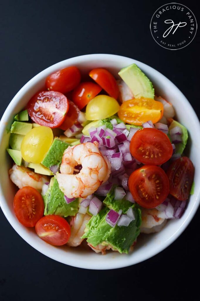 Shrimp And Avocado Salad Recipe | The Gracious Pantry