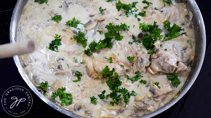 Smothered Chicken - The Daring Gourmet
