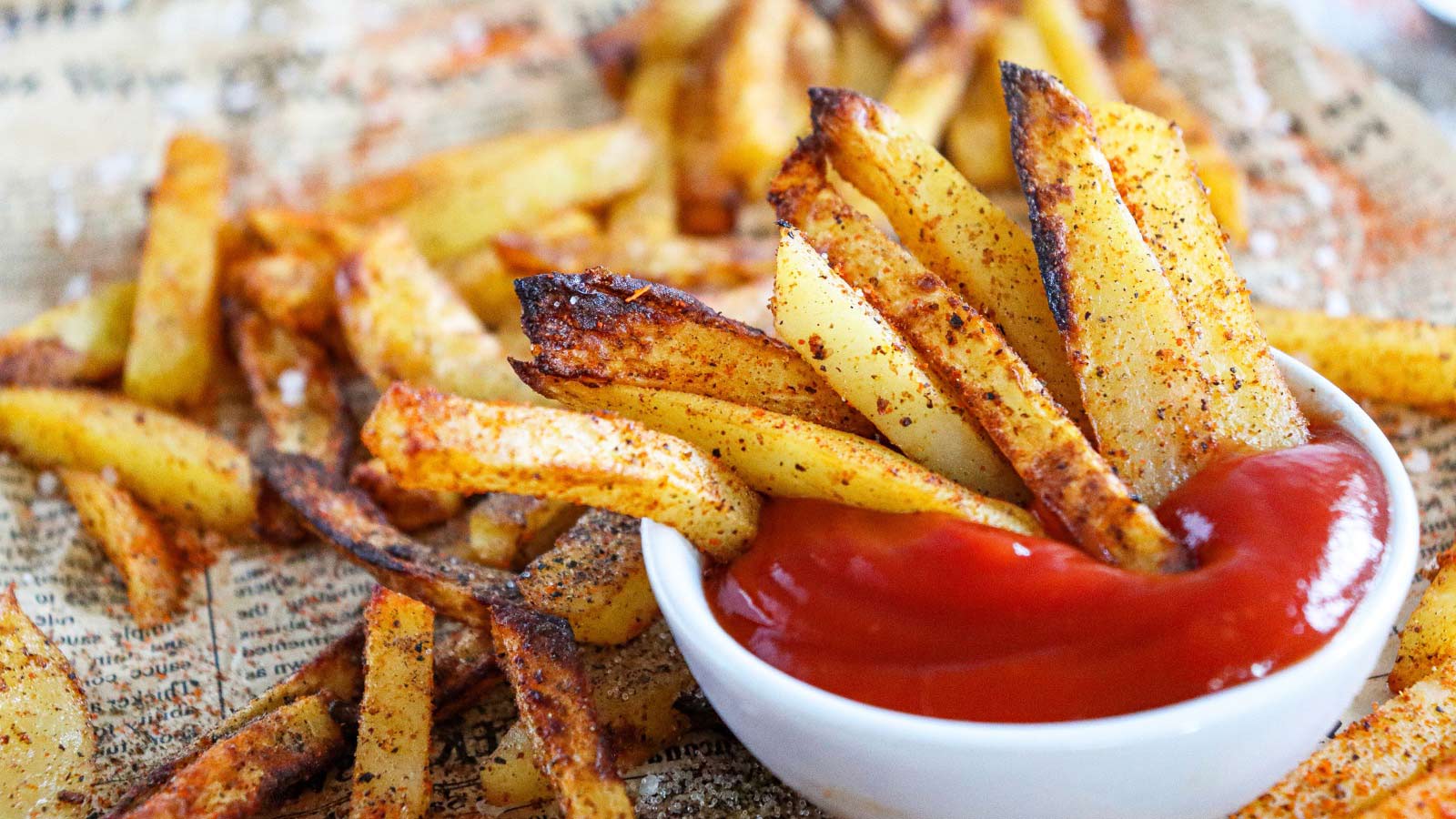 Seasoned Air Fryer French Fries Recipe