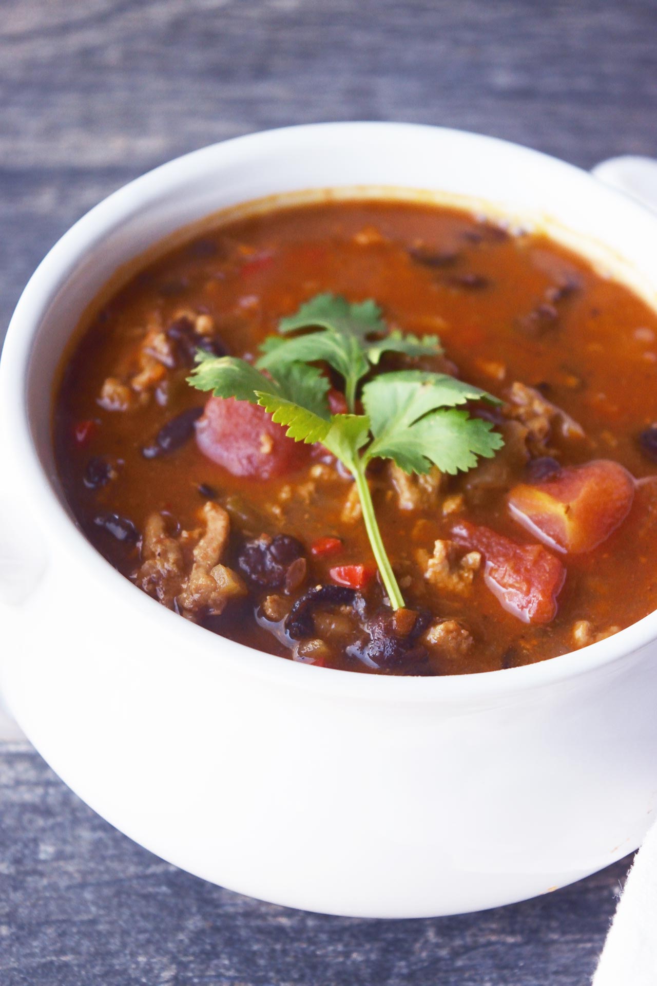 Black Bean Taco Soup Recipe | The Gracious Pantry